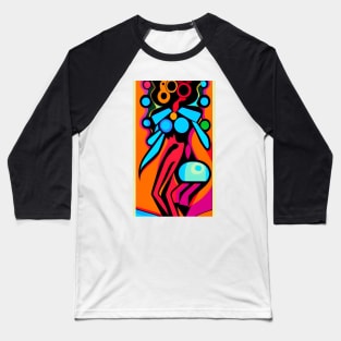 Cubist 5 Baseball T-Shirt